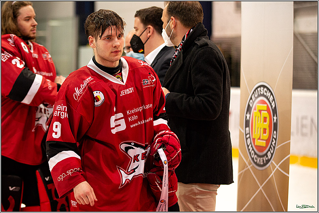 U20- DNL; Koelner Junghaie- Eisbaeren Juniors Berlin; Koeln, 27.03.2022